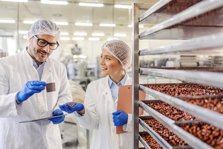 female in food manufacturing
