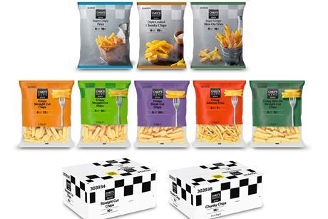 BOOKER New Chip Range Packshots