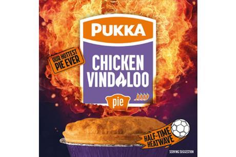 pukka chicken vindaloo pie