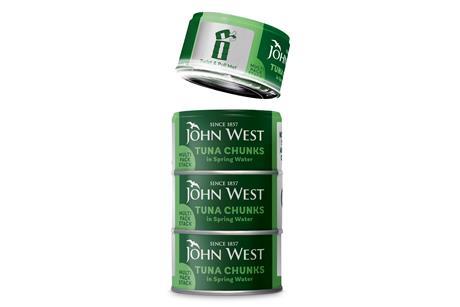 john west tuna chunks