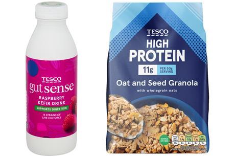 Tesco Gut Sense and High Protein NPD