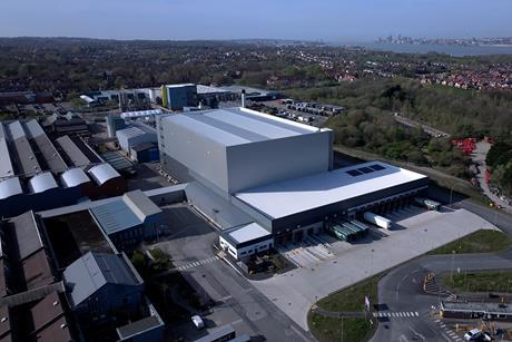 Port Sunlight Distribution Centre Drone Shot