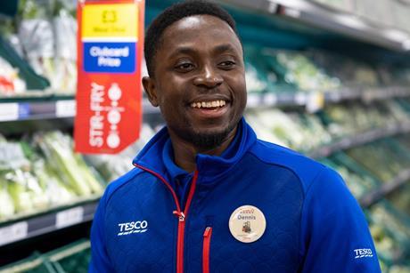 tesco staff worker fresh people