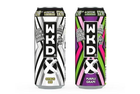 WKD X Citrus Ice Purple Grape