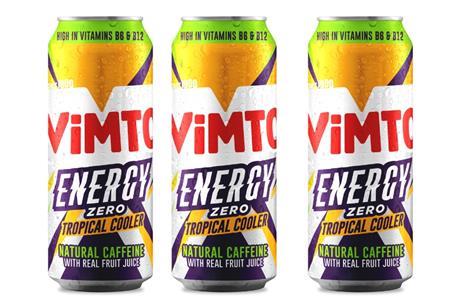 Vimto Energy Zero Tropical Cooler