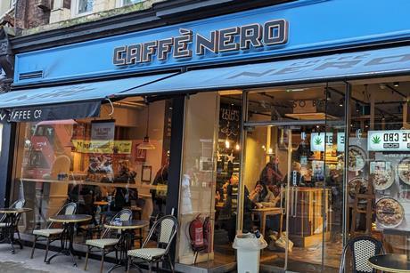 Caffe Nero outlet in Soho, London - British Baker 2100x1400