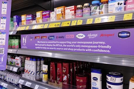 Menopause friendly bays Morrisons