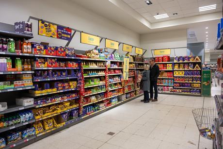 Waitrose aisle