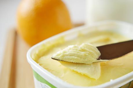 butter spread margarine tub
