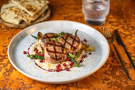 Grilled Pork Filet Medallions