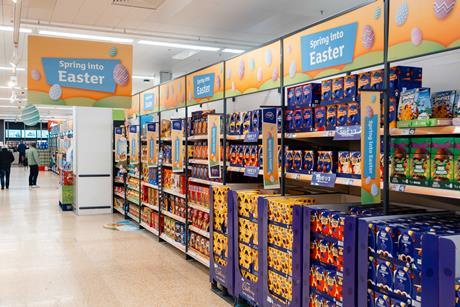 Easter spending bouys grocery sales