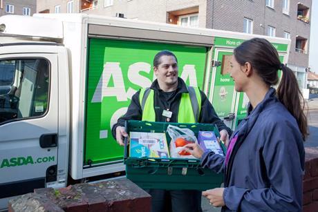 asda delivery staff worker