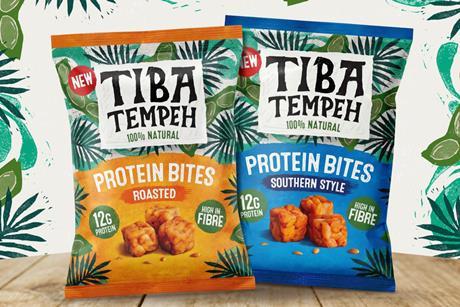 Tiba Tempeh Protein Bites - Pattern Background