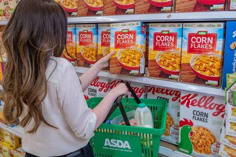 Asda shopper cereal basket