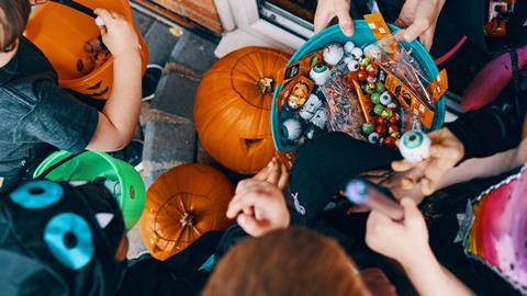 halloween trick or treat confectionery chocolate candy sweets kids