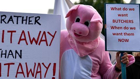 Pork protest GettyImages-1235684800