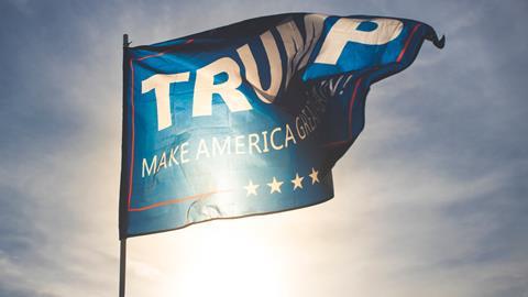 donald trump usa america politics flag