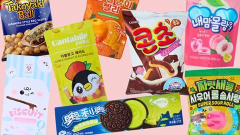 Tesco launches new Korean and Japanese snack range