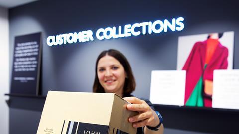 John Lewis click & collect