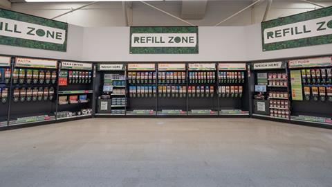Asda refill zone 3
