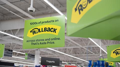 Asda Rollback 2025_3 promotion sign