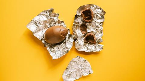 easter egg chocolate
