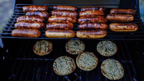 bbq meat sausages burgers