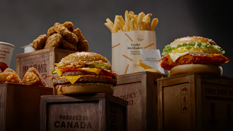 mcdonalds advert world heist junk food