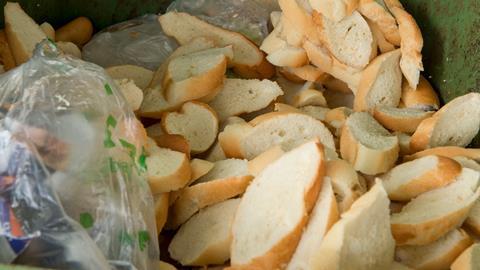 Food waste bread bin