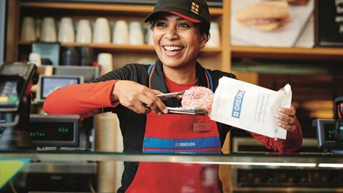 Greggs sweet bakes staff