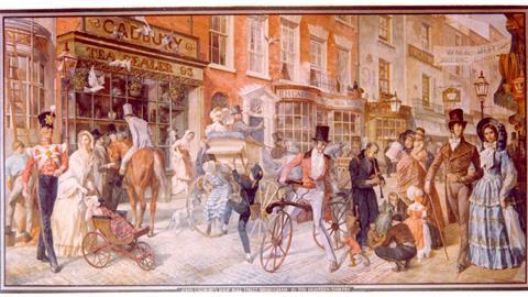 1824 - John Cadburys Shop Bull Street