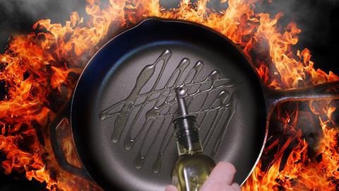 oil pan cooking