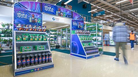 Front of Store Brand Stand - Tesco Media resized