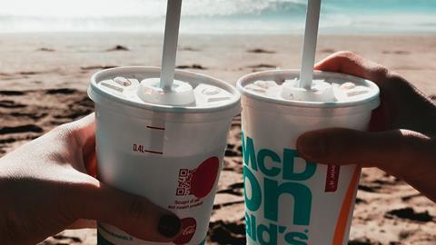 mcdonalds beach drink