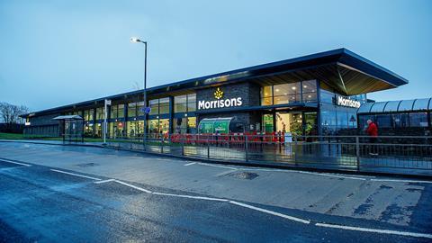 Morrisons new store, box out option