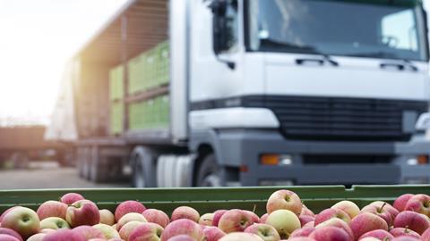 apples supply chain lorry distribution fruit fresh getty