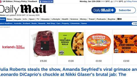 Iceland Ad (a) Banner ad HFSS ban violation