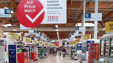 Tesco Aldi price match