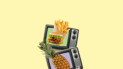 Food advert TV