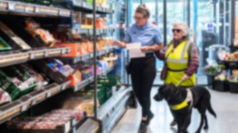 Supermarket shopping 2_Blur