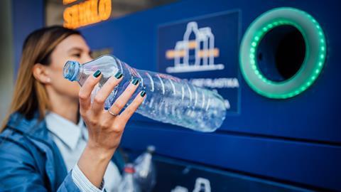 DRS deposit return scheme plastic bottle recycling