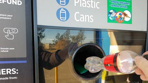 drs deposit return scheme plastic bottle recycling