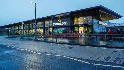 Morrisons new store, box out option