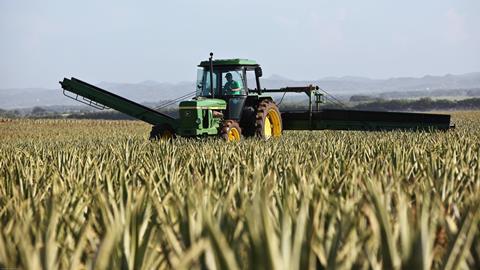 tractor crops field farming