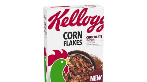 Kelloggs Choc corn flakes