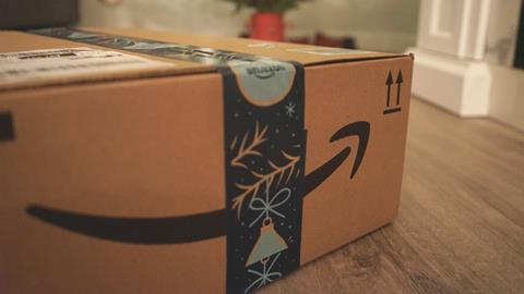 Amazon parcel Christmas