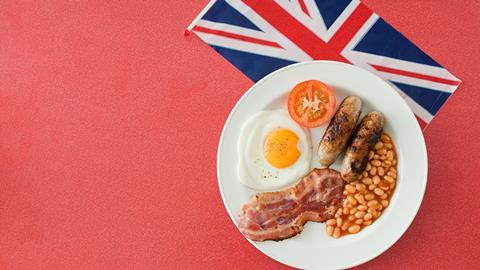 british food breakfast full english