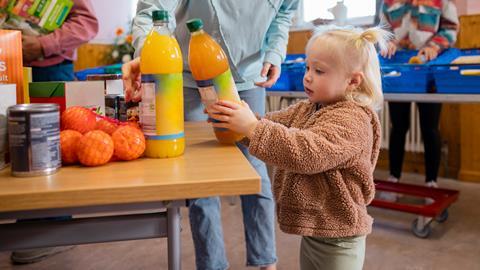 food bank child poverty