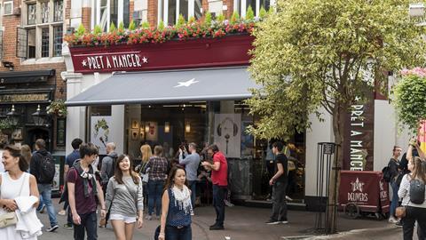 Pret A Manger Carnaby Street London