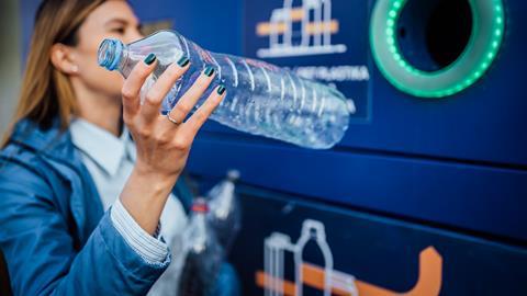 DRS deposit return scheme plastic bottle recycling